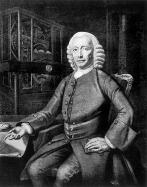 John Harrison, engraving by Philippe-Joseph Tassaert after Thomas King, 1768.
